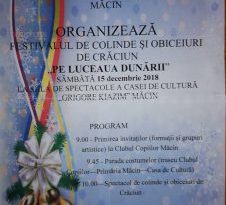 Măcin: „Pe luceaua Dunării”, 2018