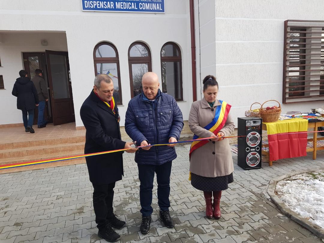 Dispensar medical nou inaugurat într-un sat din județul TULCEA