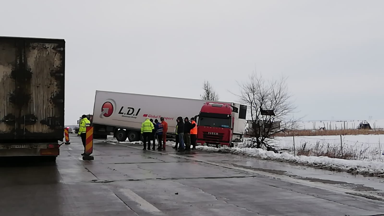 Circulația rutieră a fost reluată pe autostrada A2