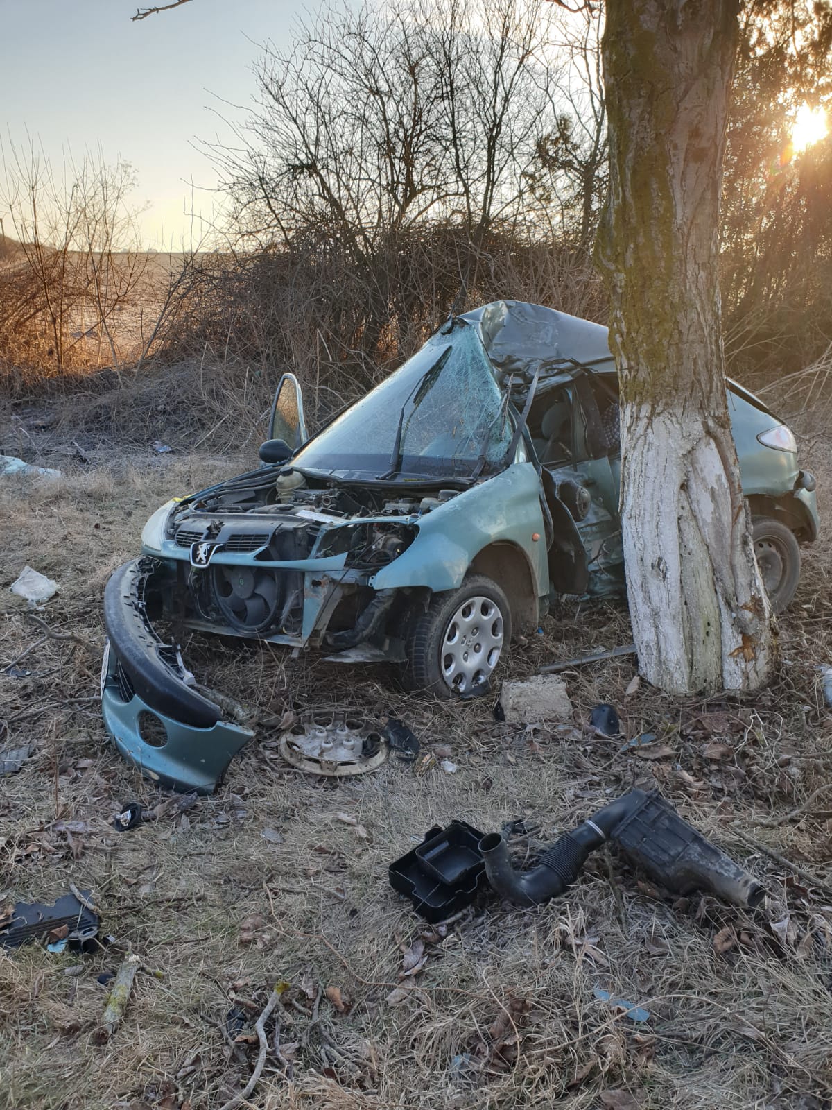 CONSTANȚA: Accident rutier grav între Neptun și Olimp FOTO