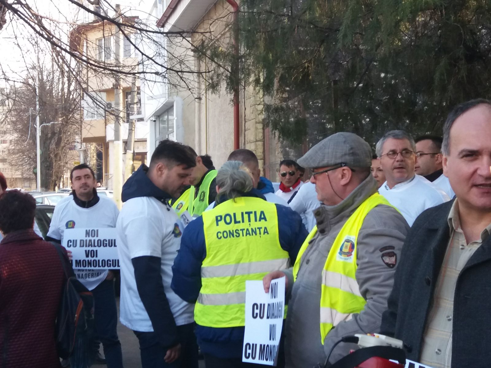 Protest al polițiștilor în perioada reuniunii miniştrilor europeni, la Bucureşti