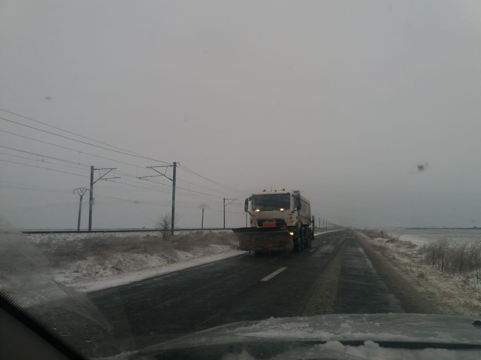 CONSTANȚA/TULCEA: Situația traficului rutier în această dimineață