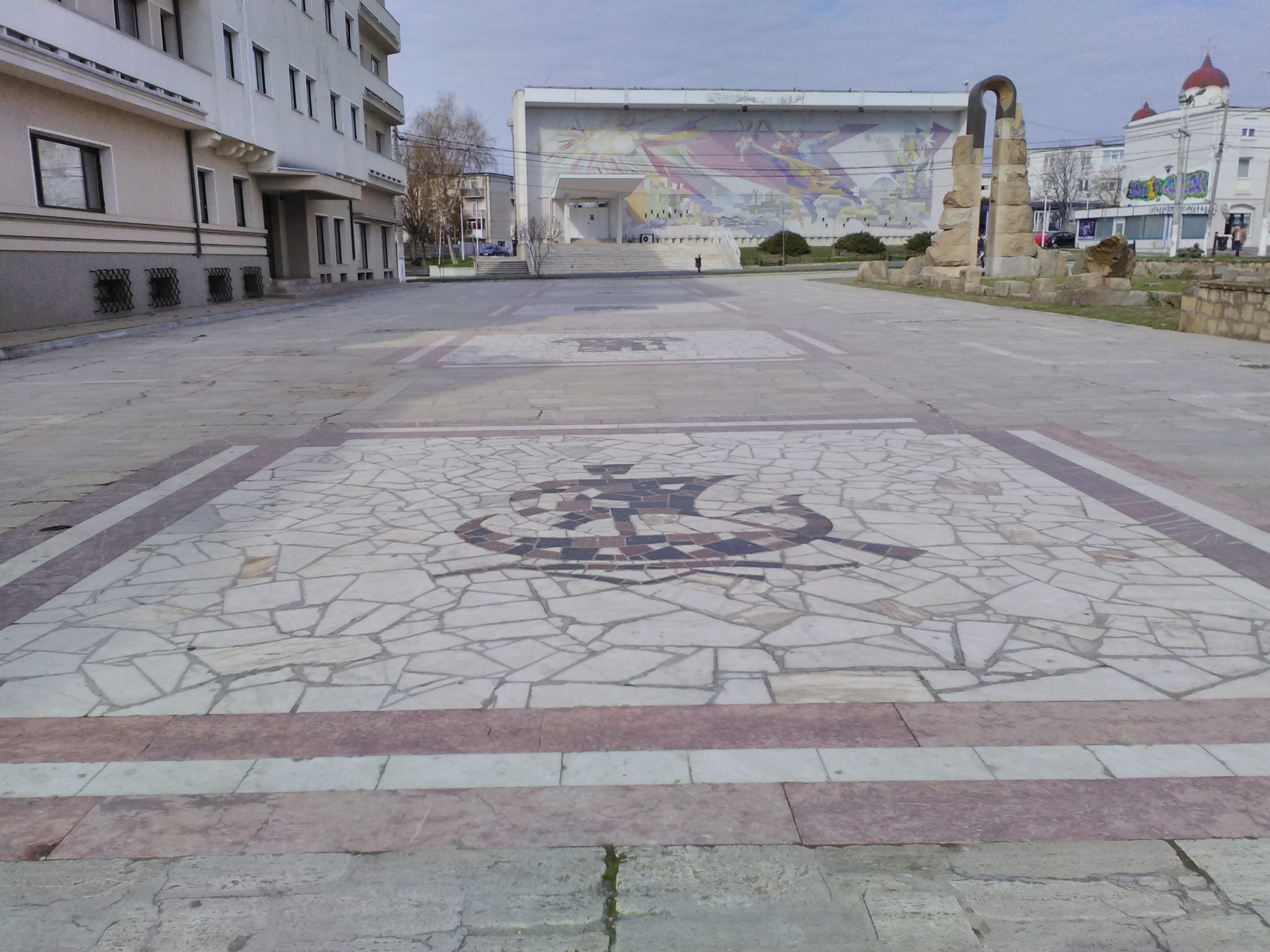 Zona centrală a Mangaliei, modernizată cu bani europeni