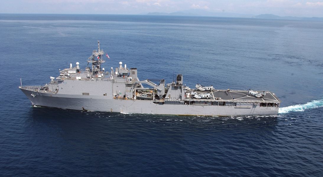 Nava americană de desant „USS Fort McHenry”, în vizită în Portul Constanța