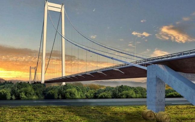 Podul suspendat peste Dunăre – CNAIR a semnat contractul pentru supervizarea proiectării şi execuţiei lucrării
