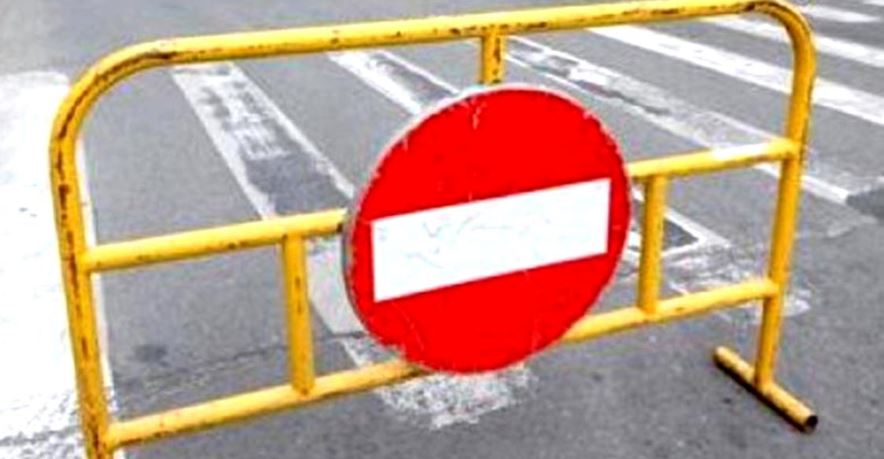 Trafic restricționat pe o stradă din Constanța