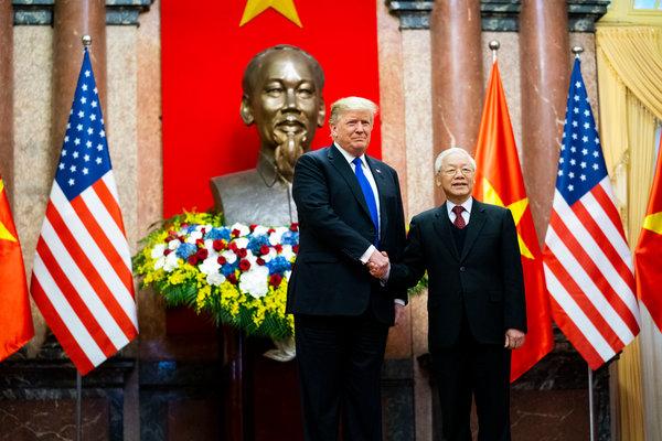 Trump s-a întâlnit cu preşedintele vietnamez înaintea celui de-al doilea summit cu Kim Jong Un
