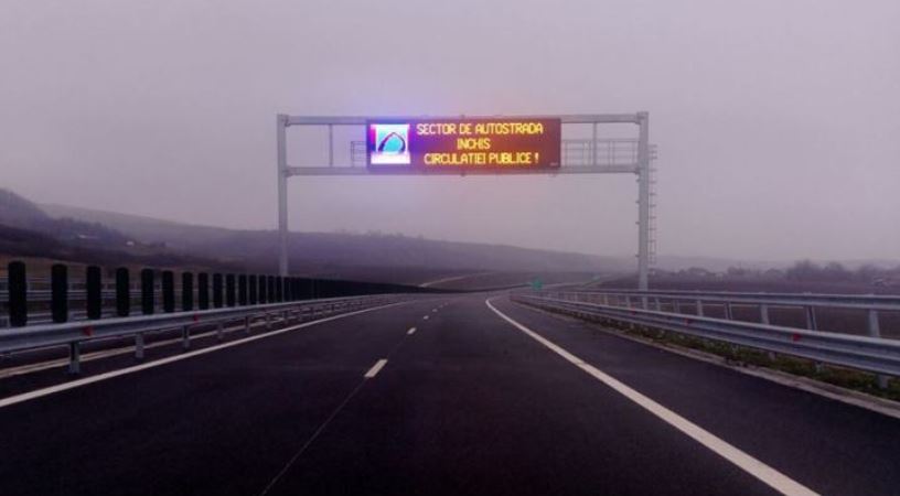 S-a închis Autostrada A2 pe sensul Constanța – București