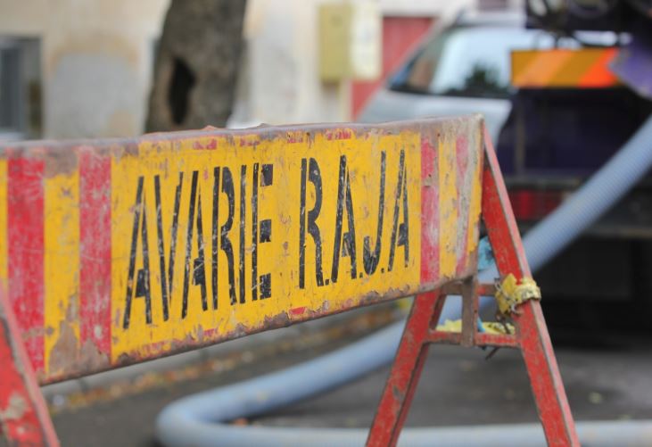 Avarie RAJA la intersecția a două bulevarde din Constanța