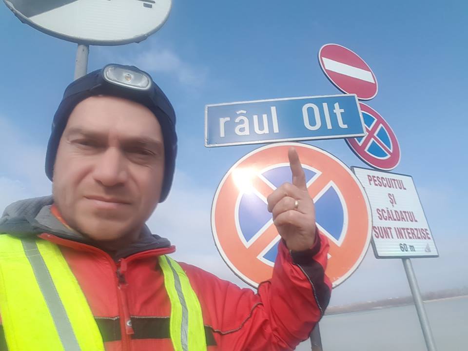 Avram Iancu şi-a întrerupt cursa de 620 de kilometri, spre Constanţa