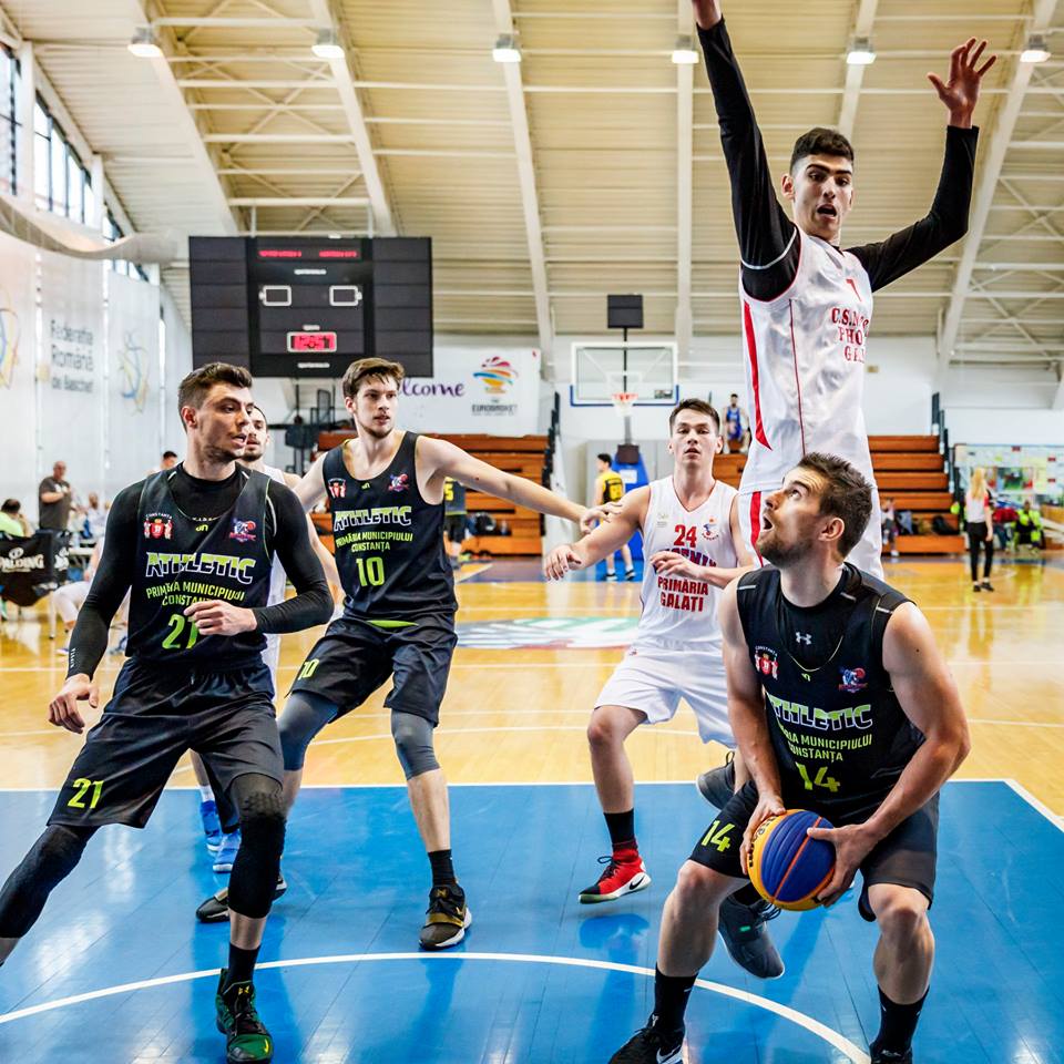 BC Athletic Constanța câștigă trei turnee din Cupa României 3×3