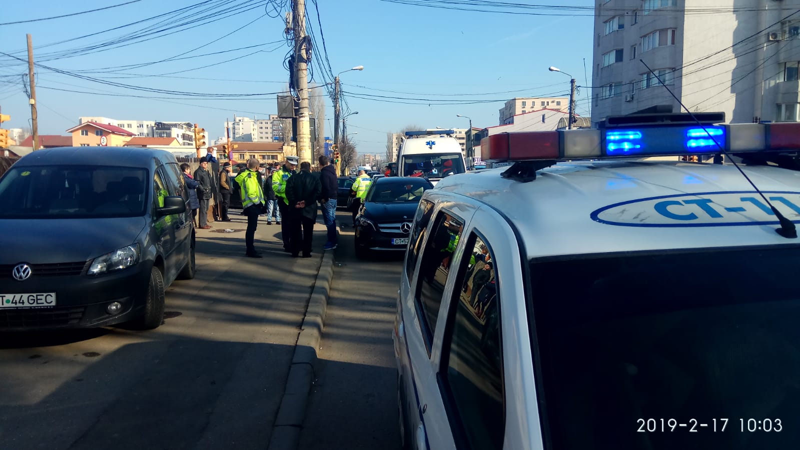 CONSTANȚA: Accident rutier produs de un șofer băut
