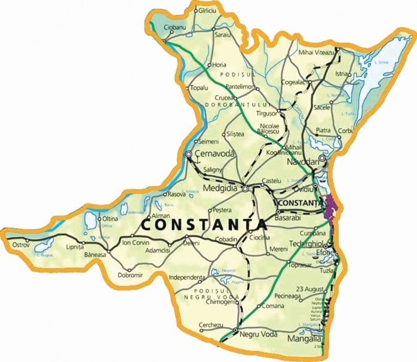 Numărul locuitorilor judeţului CONSTANȚA, în ușoară scădere