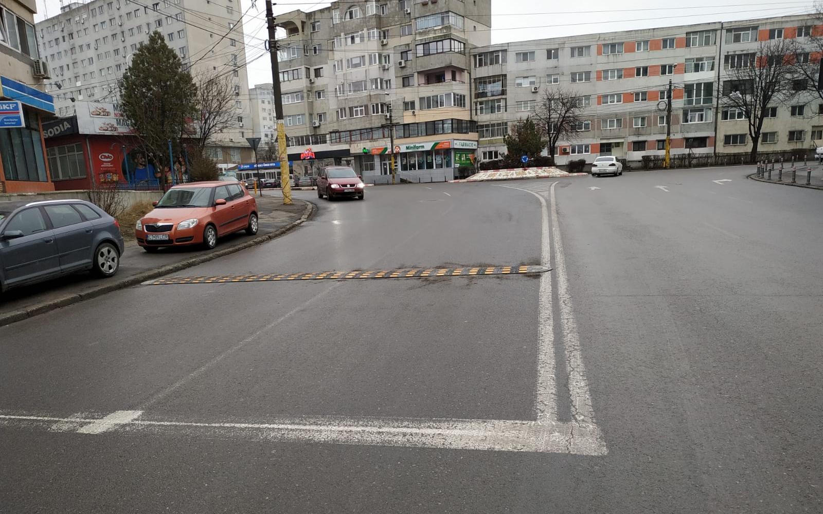 CONSTANŢA: Limitatoare de viteză, montate pe străzile I.L. Caragiale şi Baba Novac