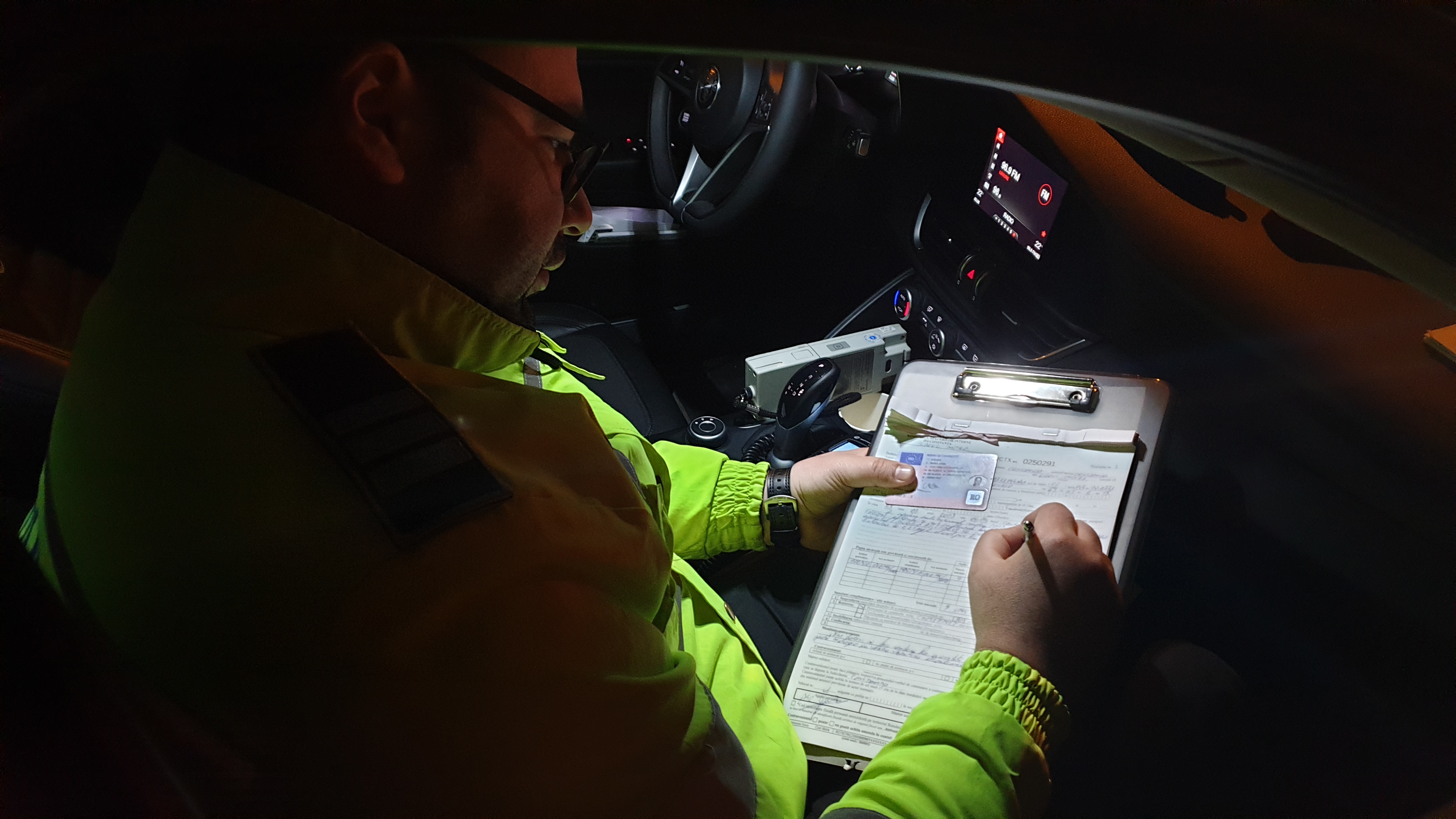 Razie în trafic a polițiștilor constănțeni. 17 șoferi au rămas fără permise de conducere