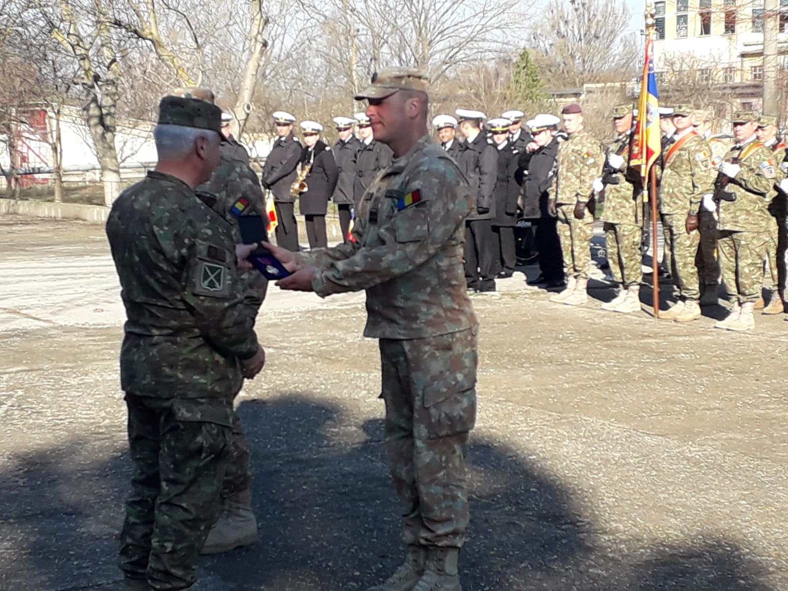 CONSTANȚA: Ceremonie de repatriere din Afganistan a militarilor din U.M 01783