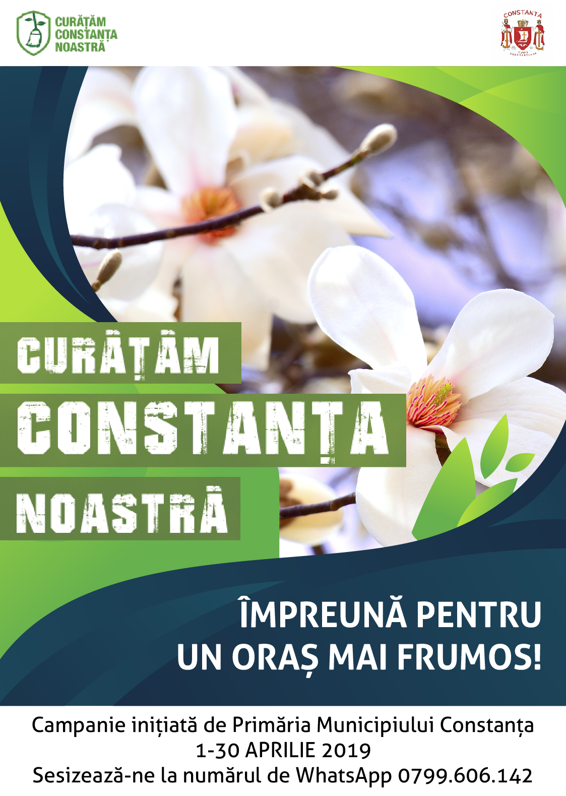 CONSTANȚA: Începe campania „Curăţăm Constanţa noastră”