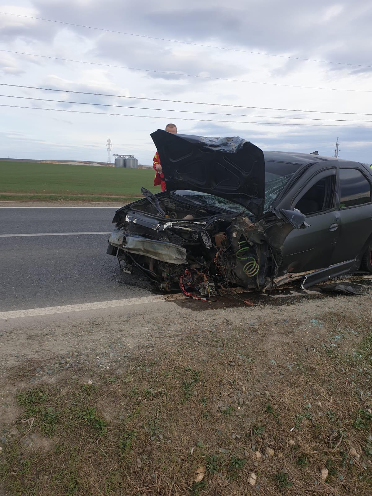 CONSTANȚA: Trei persoane au fost rănite într-un accident produs din cauza vitezei