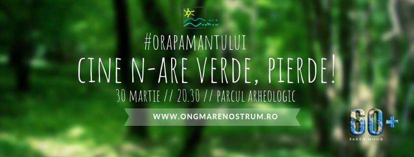 Constănțenii sunt așteptați la „Ora Pământului” 2019