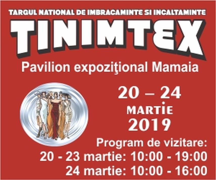 Târgul Național de Îmbrăcăminte și Încălțăminte TINIMTEX revine pe litoral