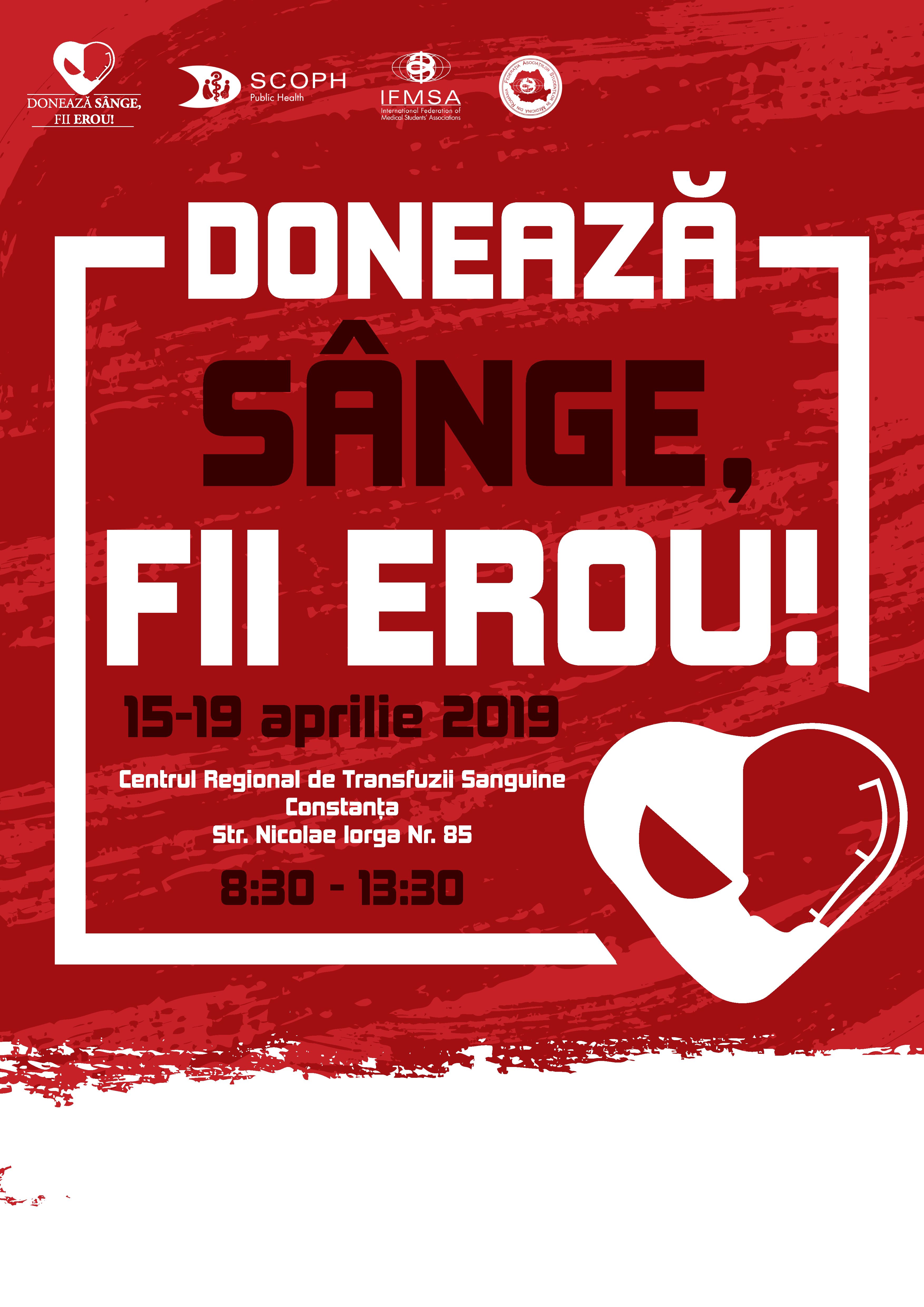 Intră în Campania „Donează sânge, fii erou!” și salvează vieți printr-un gest simplu