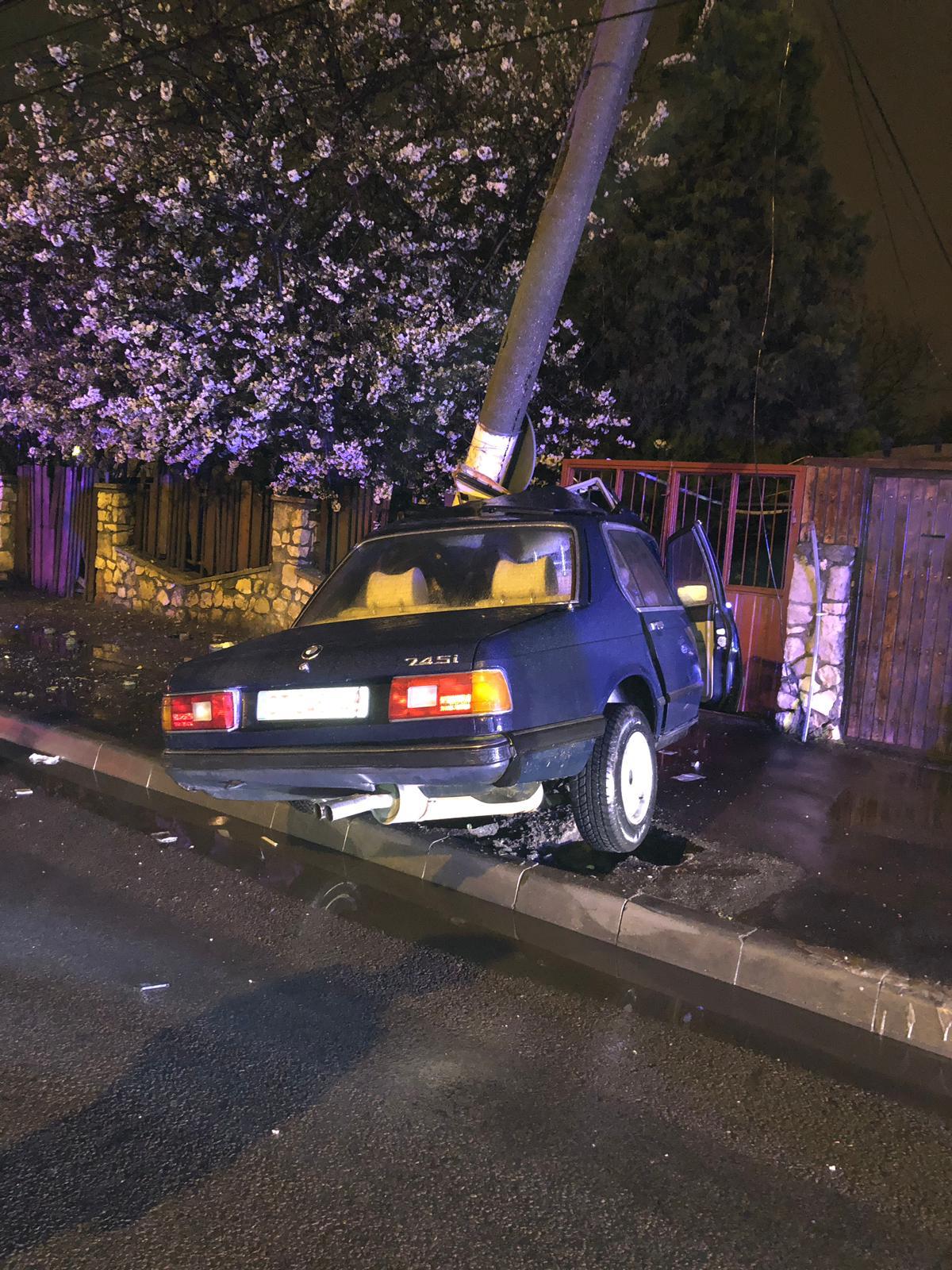 CONSTANȚA/FOTO: Accident rutier grav. Un bărbat a ajuns în comă la spital