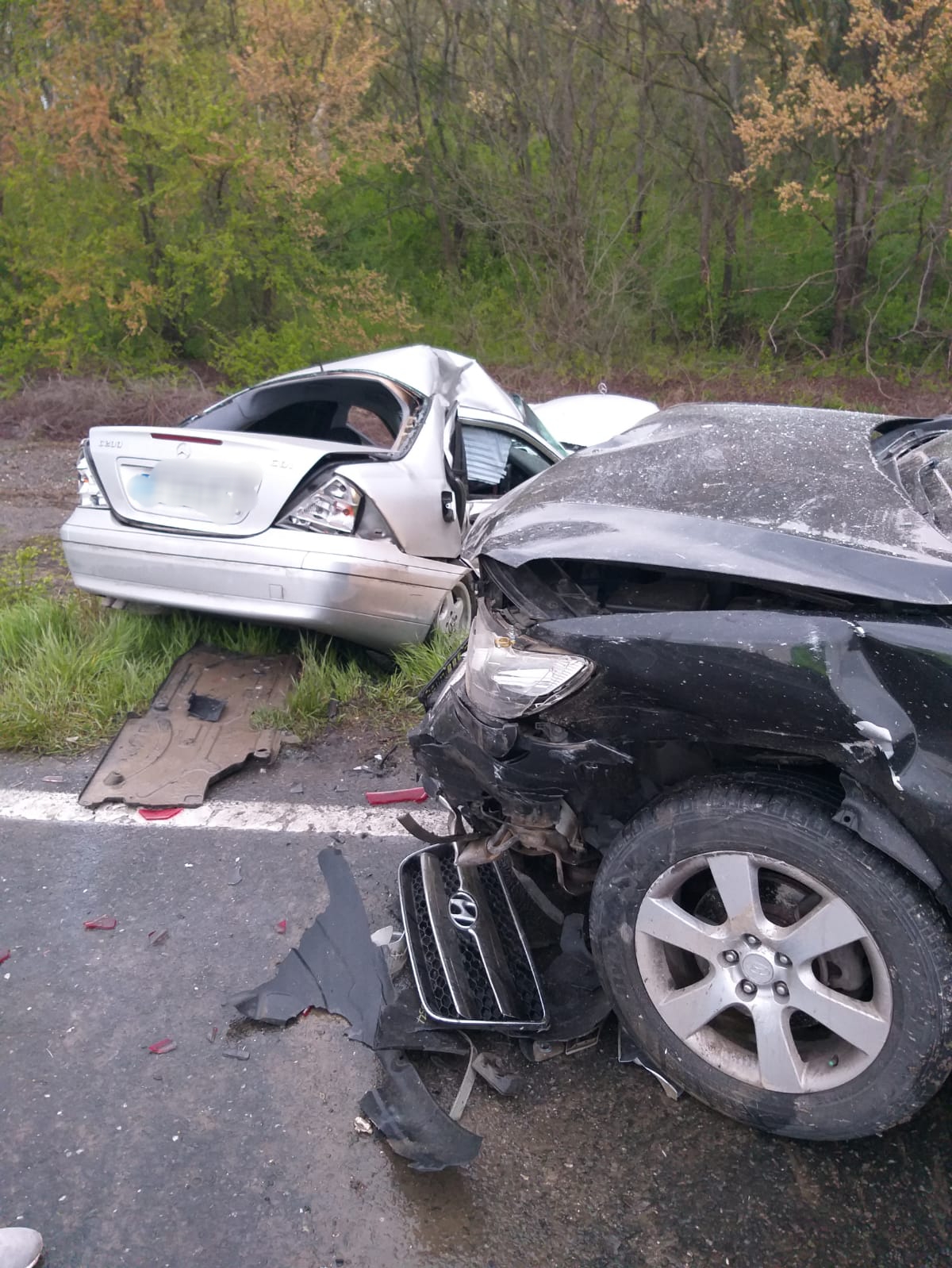 Un accident de circulație s-a produs în această dimineață pe DN 22C – FOTO
