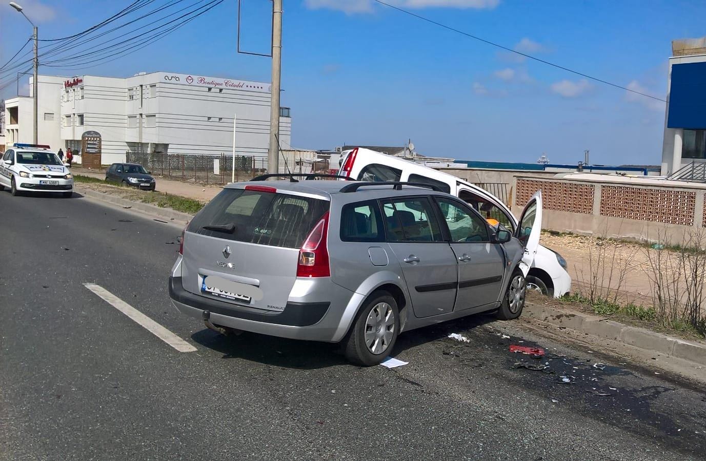 Accident rutier între Eforie Sud și Eforie Nord