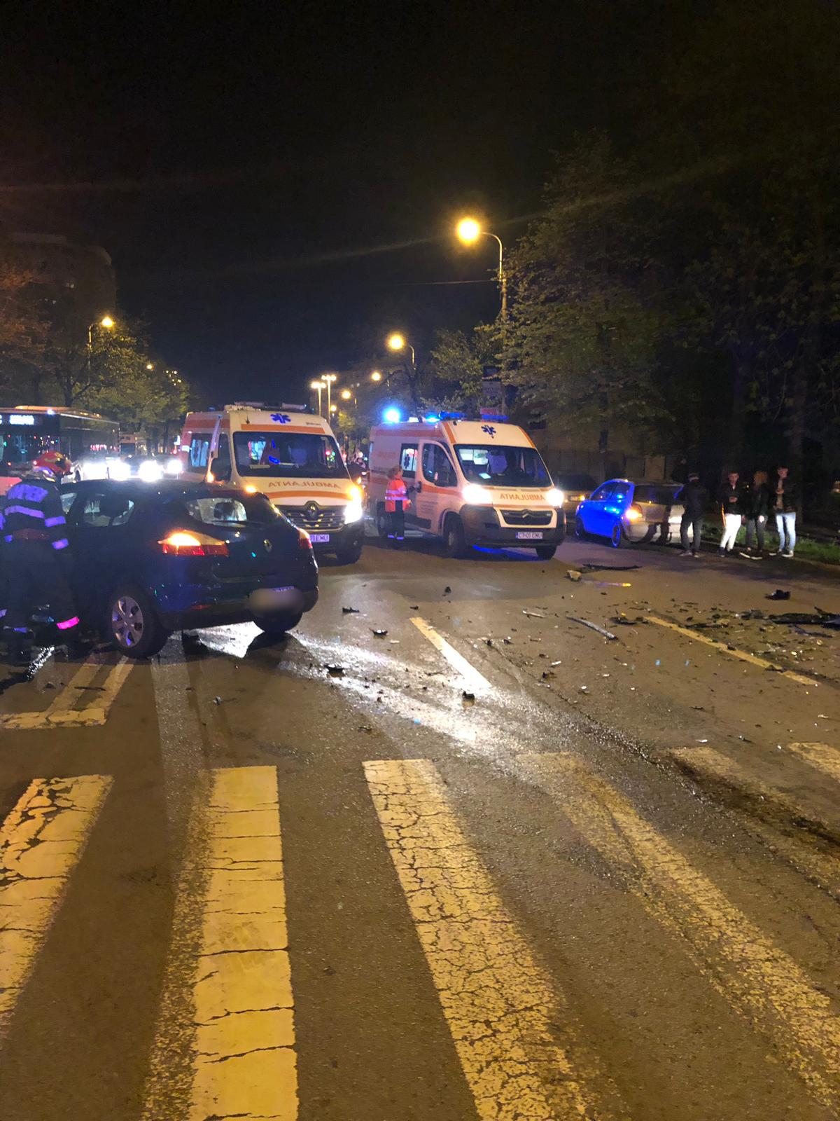 CONSTANȚA: Un grav accident de circulație a avut loc în zona Spitalului de Boli Infecțioase – FOTO