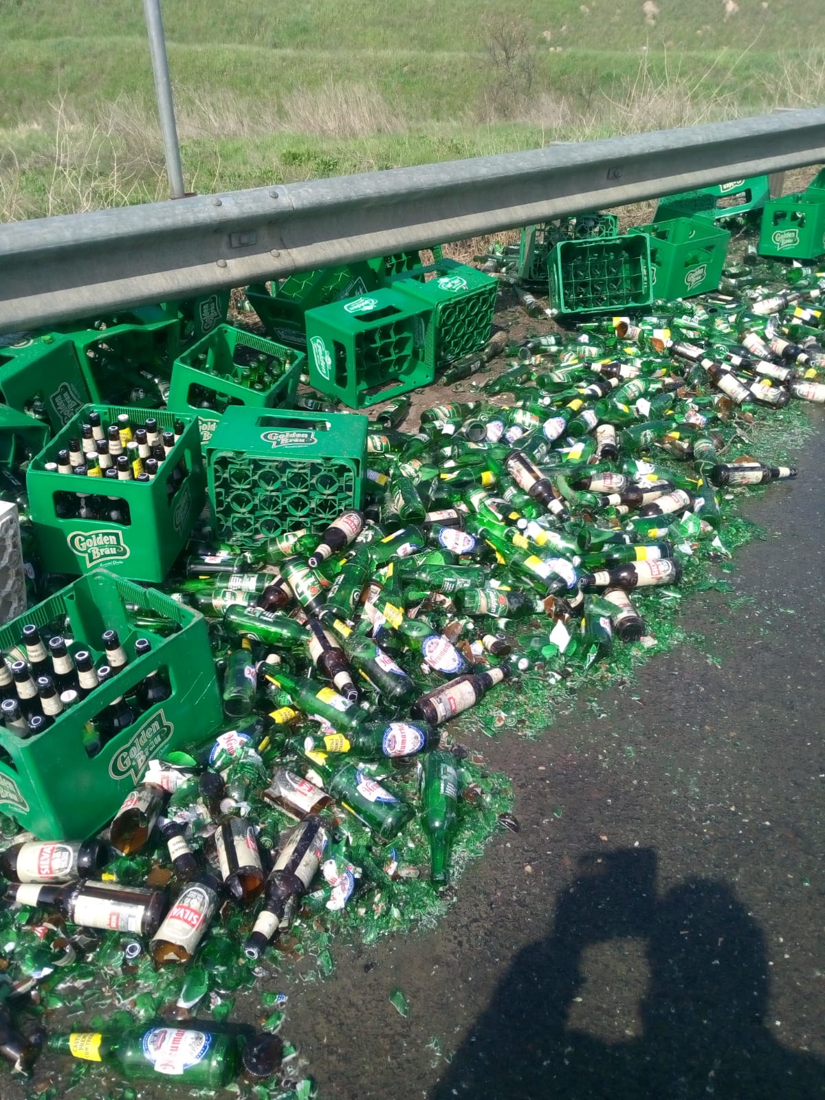 Un nou eveniment rutier pe Autostrada Soarelui. Ce s-a întâmplat