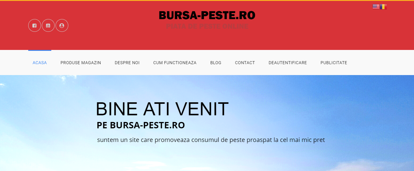 Bursa de pește electronică poate fi accesată începând de astăzi