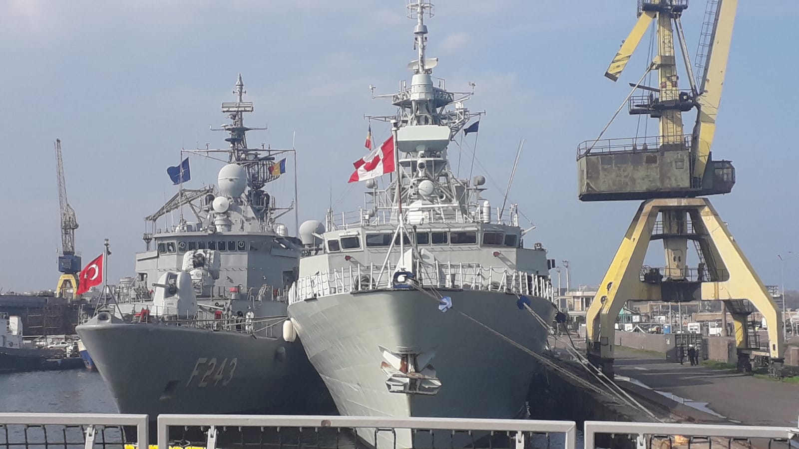 Cel mai mare exerciţiu NATO din Marea Neagră s-a încheiat astăzi, în Portul Militar Constanţa – FOTO