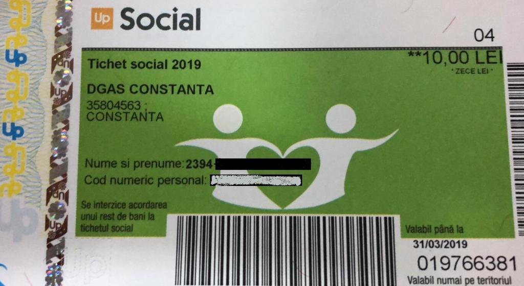 Beneficiarii programului RESPECT iniţiat de Primăria Constanţa pot folosi în continuare tichetele sociale emise în luna februarie