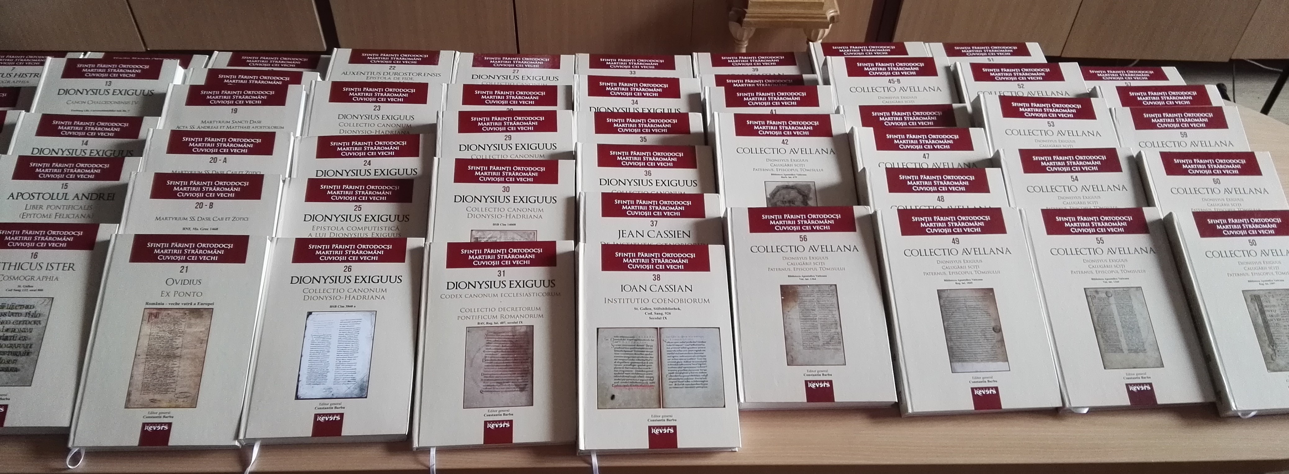 CONSTANȚA: Lansarea colecției 100 volume, documente din mari arhive ale lumii – „Sfinții Părinți Ortodocși. Martirii Străromâni. Cuvioșii cei vechi.”