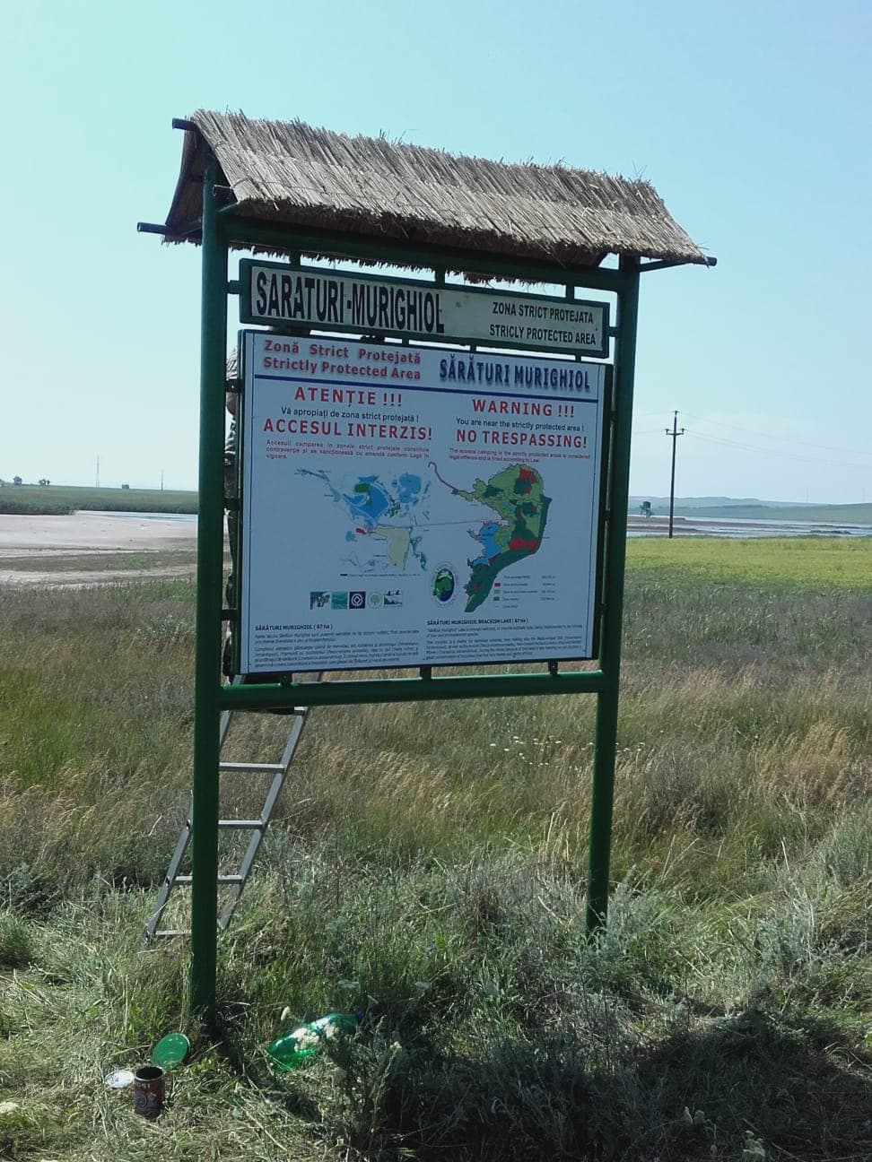 Panourile de semnalizare în Rezervația Biosferei Delta Dunării vor fi reabilitate – FOTO