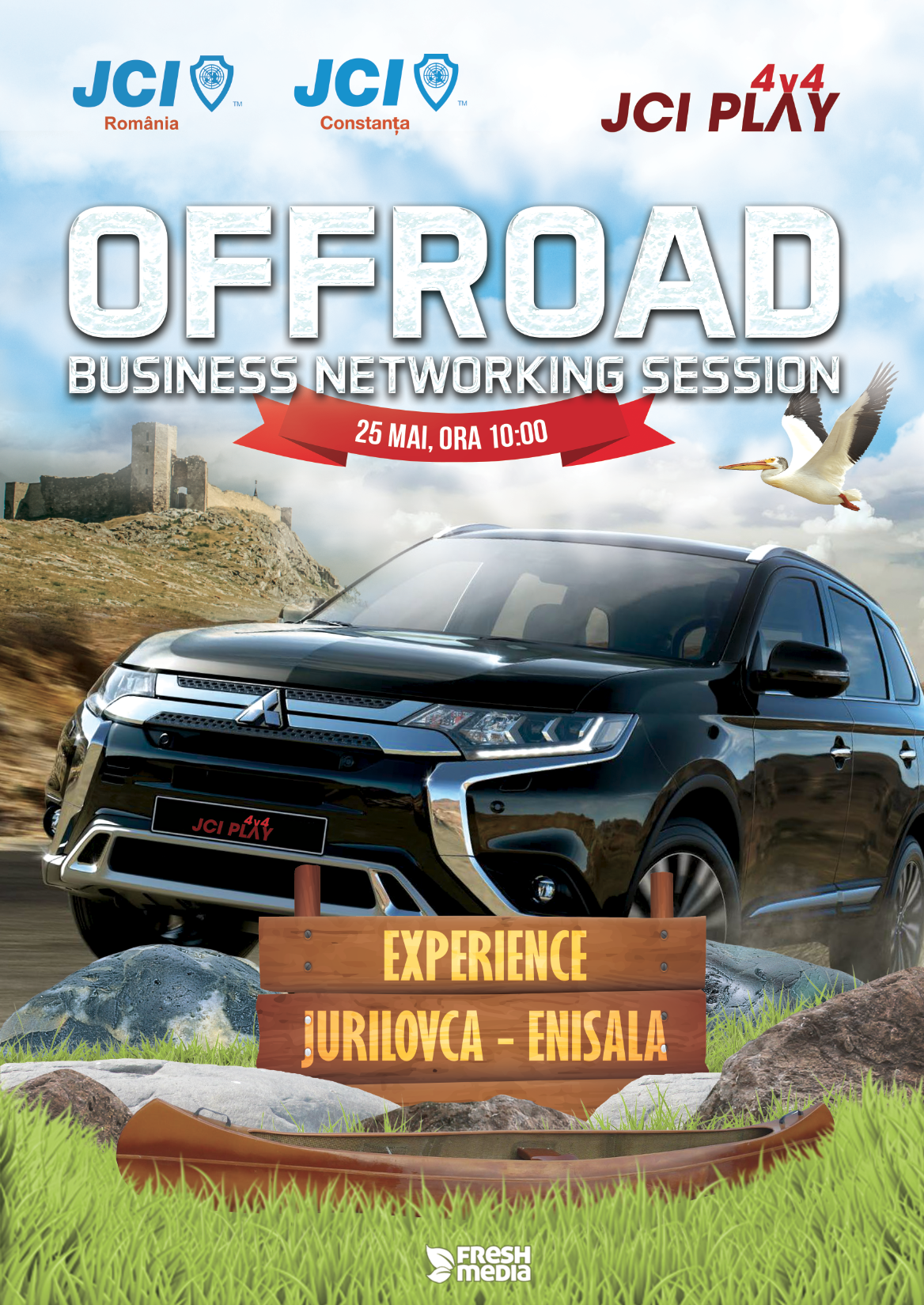 A sosit vremea pentru Networking! Cea de-a 13-a ediție JCI Play 4×4 are loc la Jurilovca