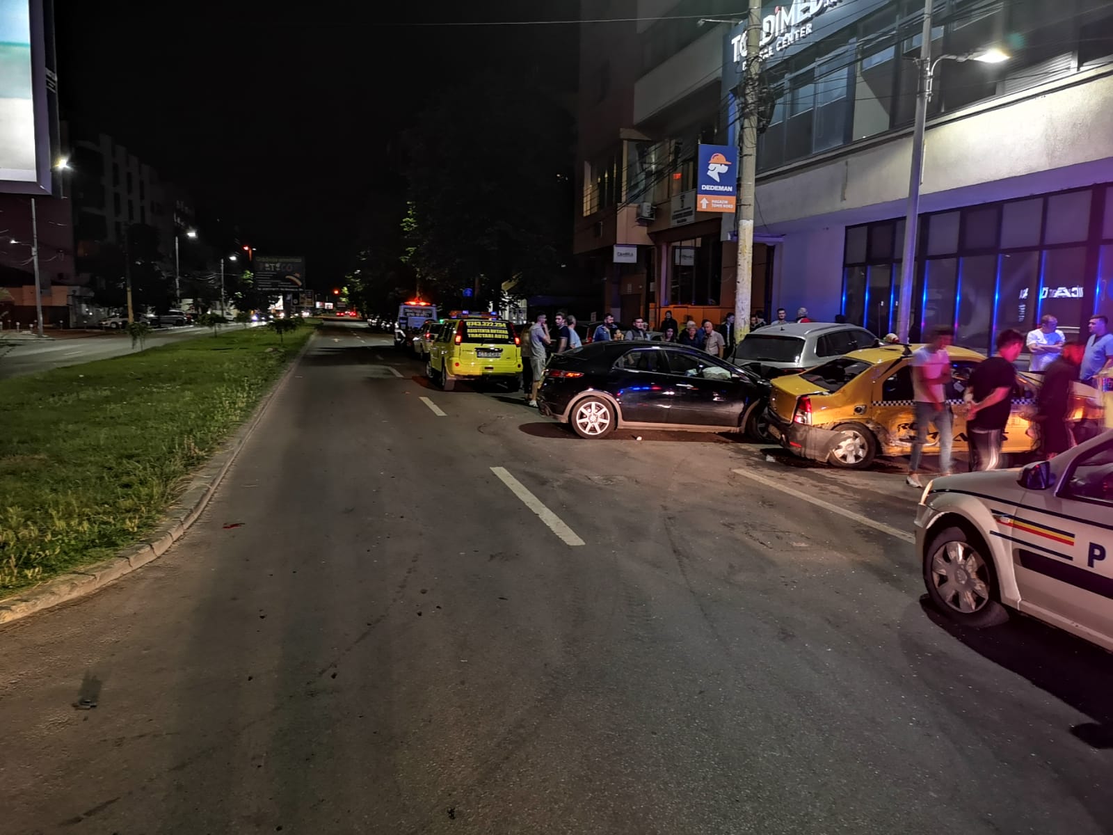 CONSTANȚA: Cinci persoane au fost rănite într-un accident – FOTO
