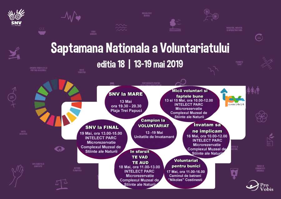 Săptămâna Naţională a Voluntariatului la Constanţa