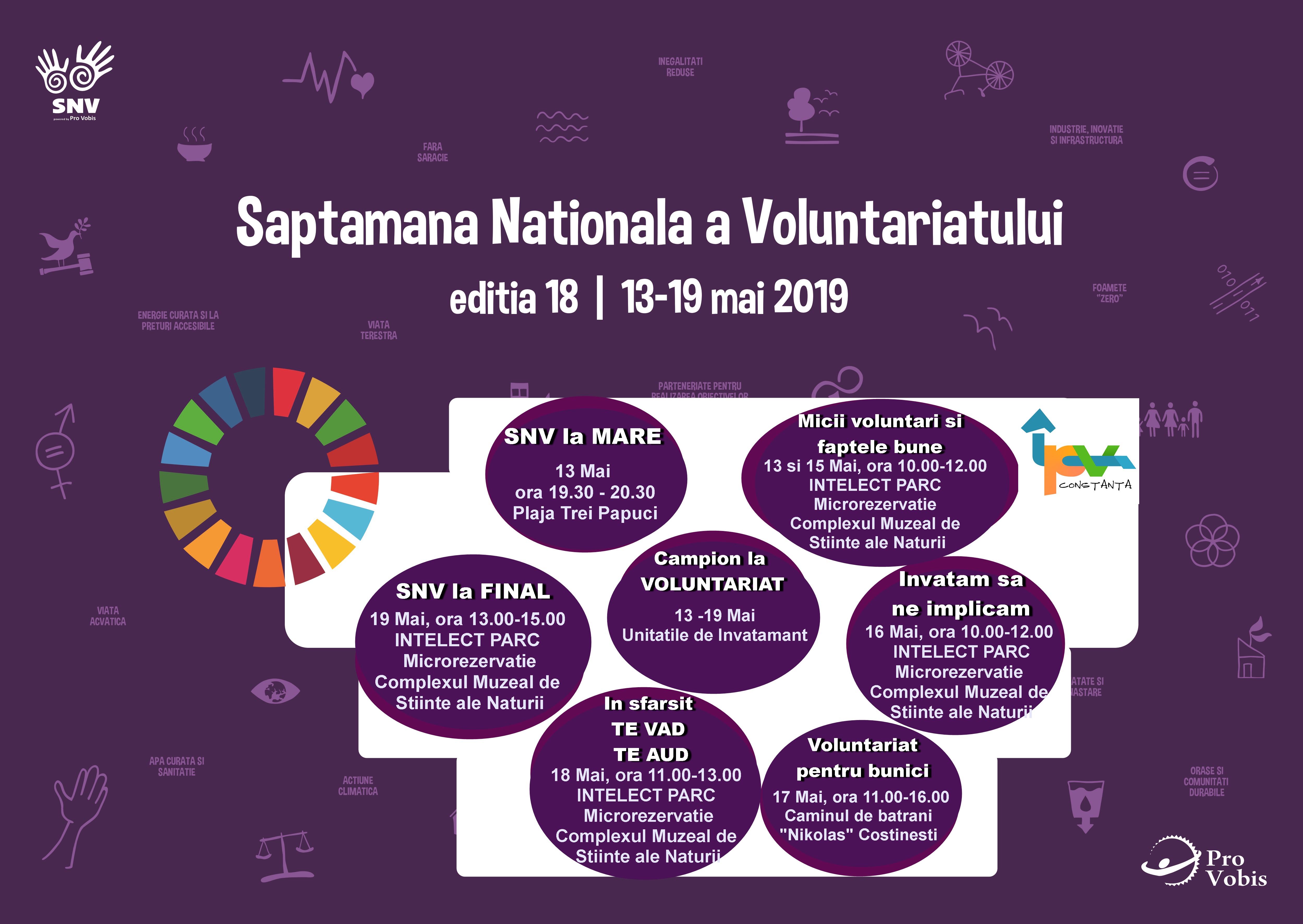 CONSTANŢA: Săptămâna Naţională a Voluntariatului, în perioada 13 – 19 mai