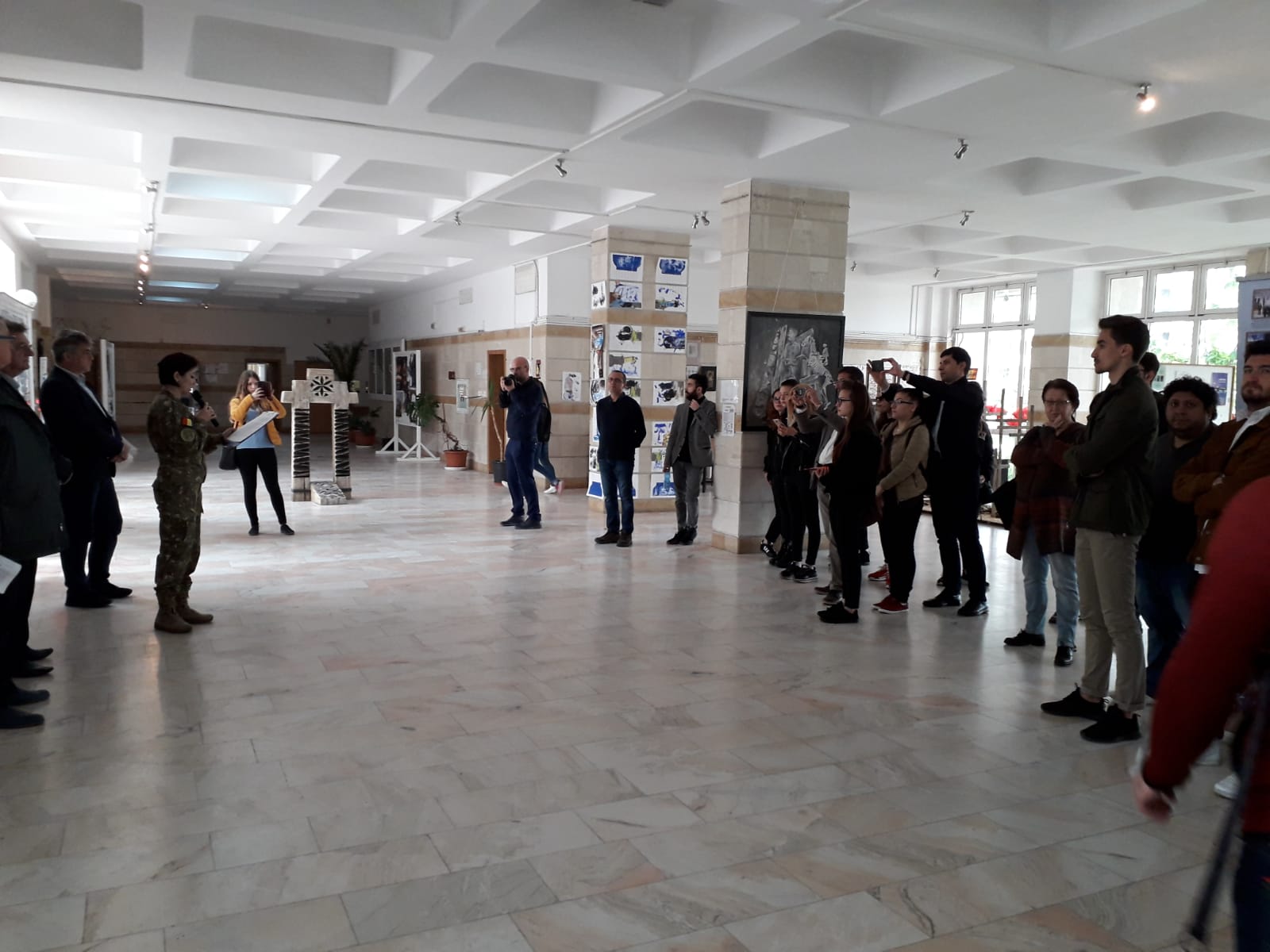 CONSTANȚA: Concurs de elaborare de produse publicistice cu tema „Militar român – militar NATO” – FOTO