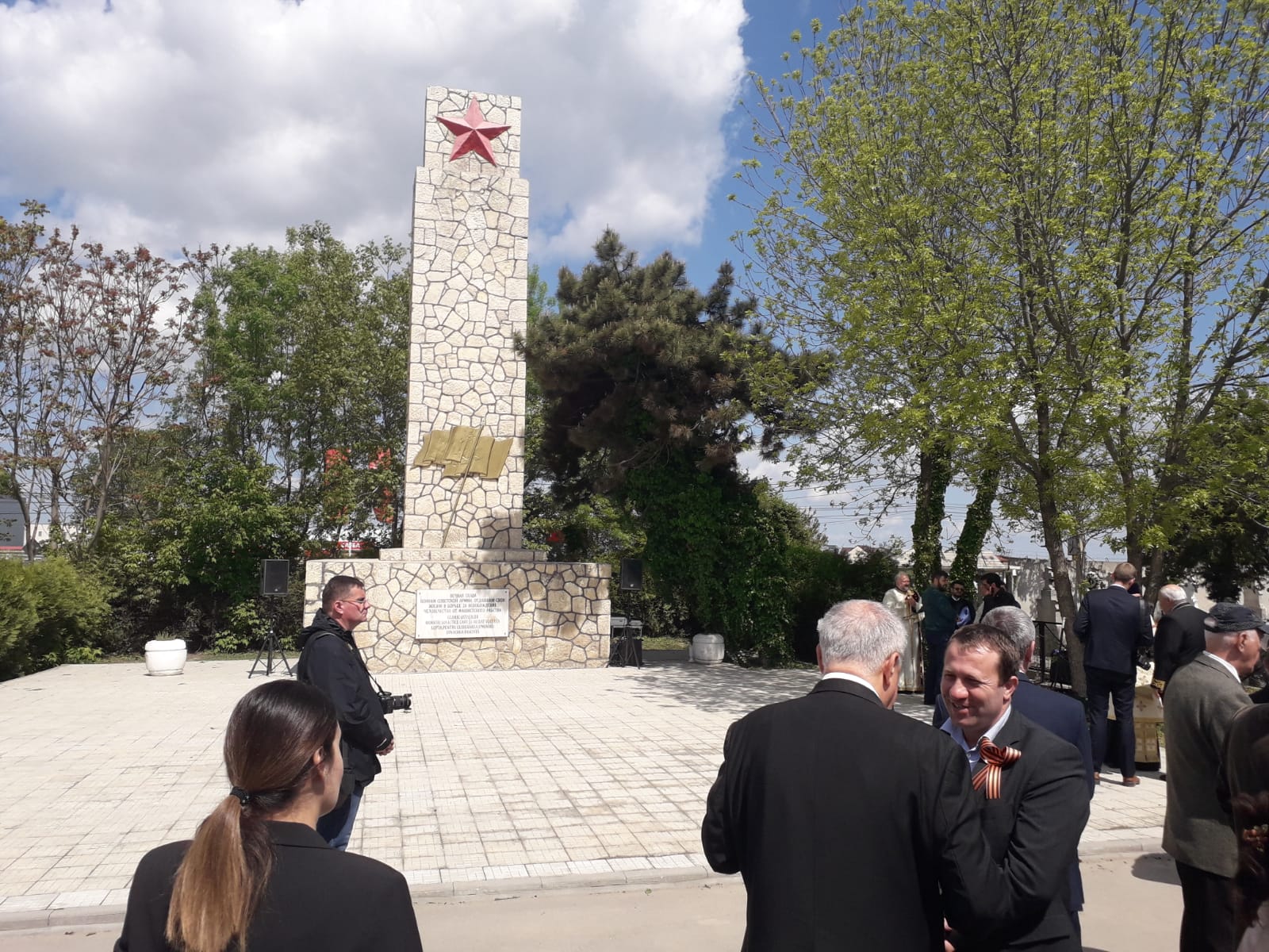 CONSTANȚA/ FOTO: Ceremonial religios şi comemorativ cu ocazia Zilei Victoriei Coaliţiei Naţiunilor Unite în cel de-al Doilea Război Mondial