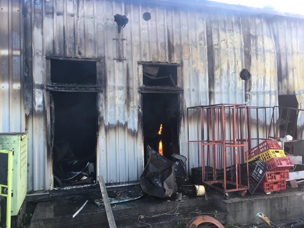 Județul CONSTANȚA/FOTO: Incendiu violent la o brutărie