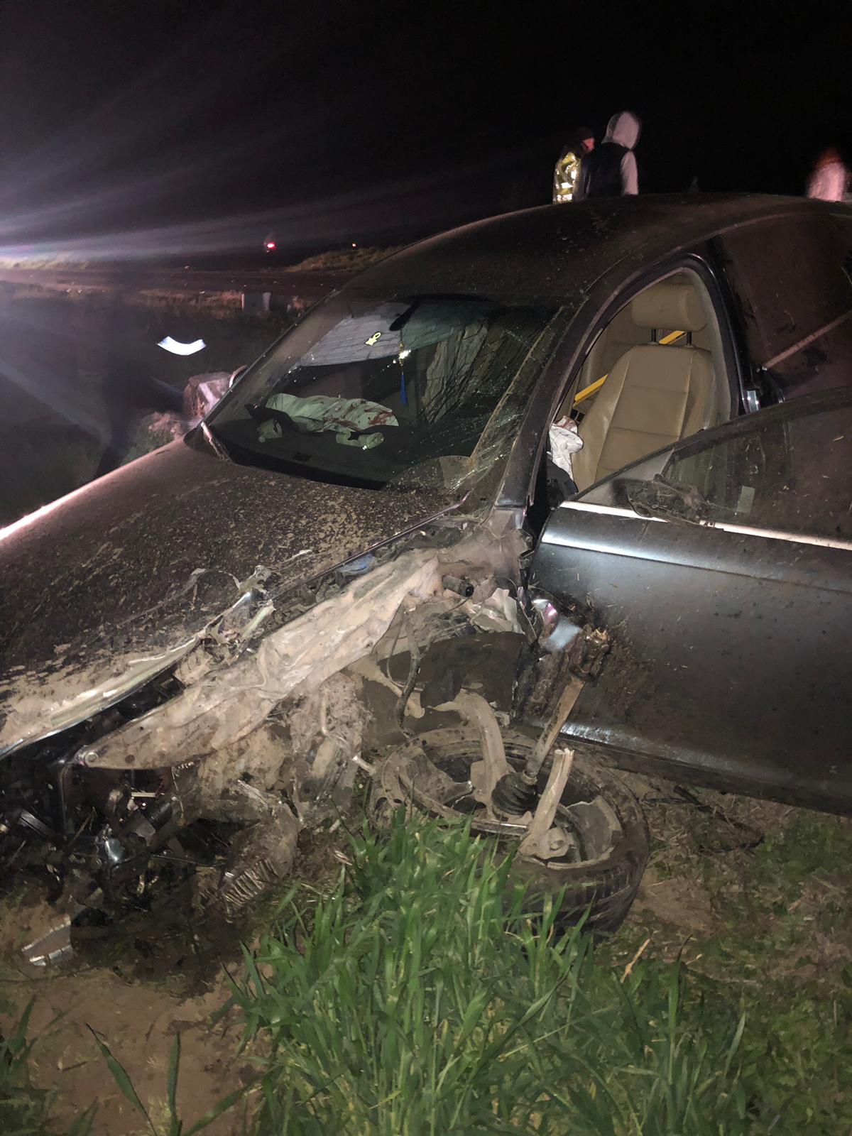 CONSTANȚA: Accident rutier la Adamclisi. Două persoane au fost rănite