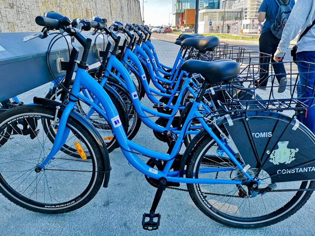 CONSTANȚA: Biciclete gratis. Proiectul Black Sea Bike a devenit funcțional