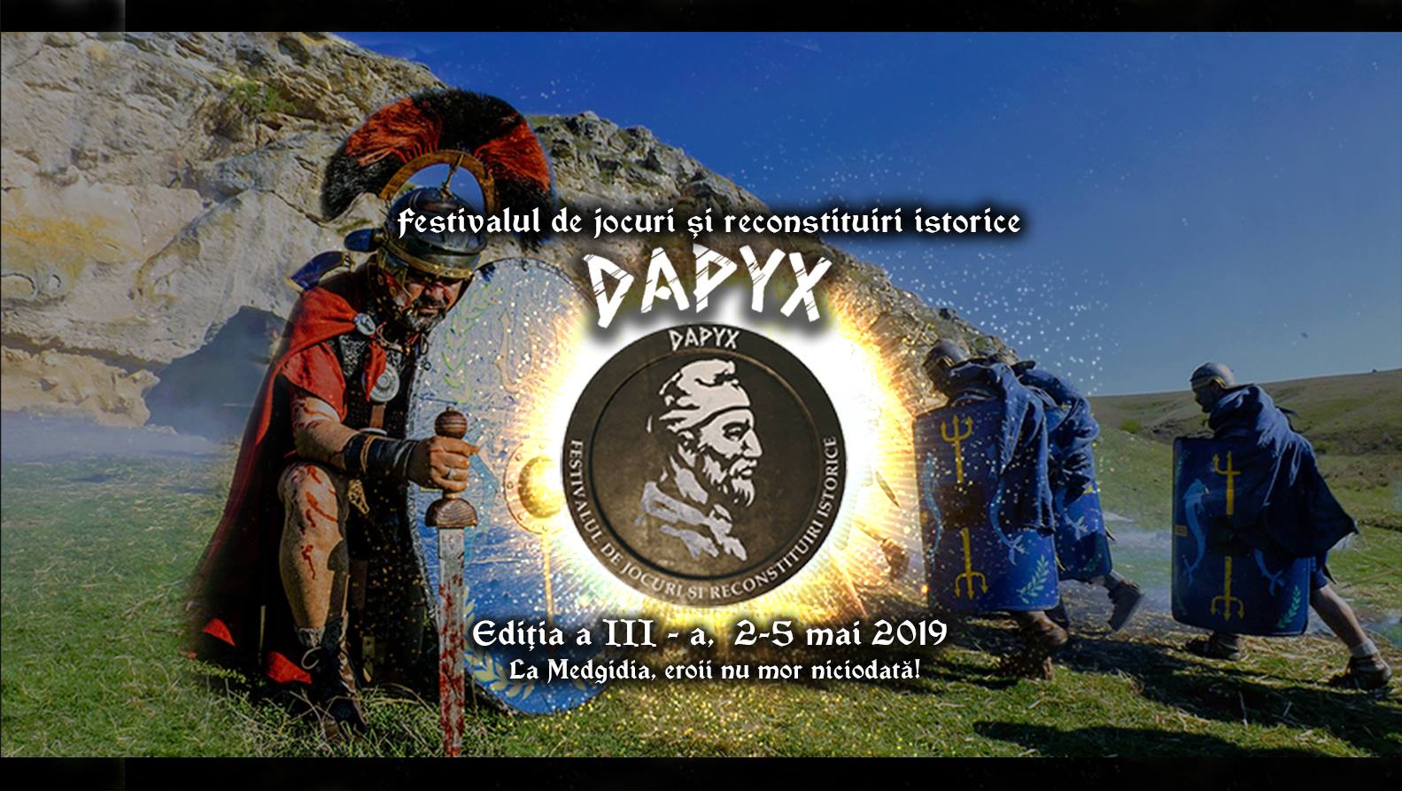 MEDGIDIA: Astăzi începe Festivalul de Jocuri şi Reconstituiri Istorice – DAPYX. Programul evenimentului