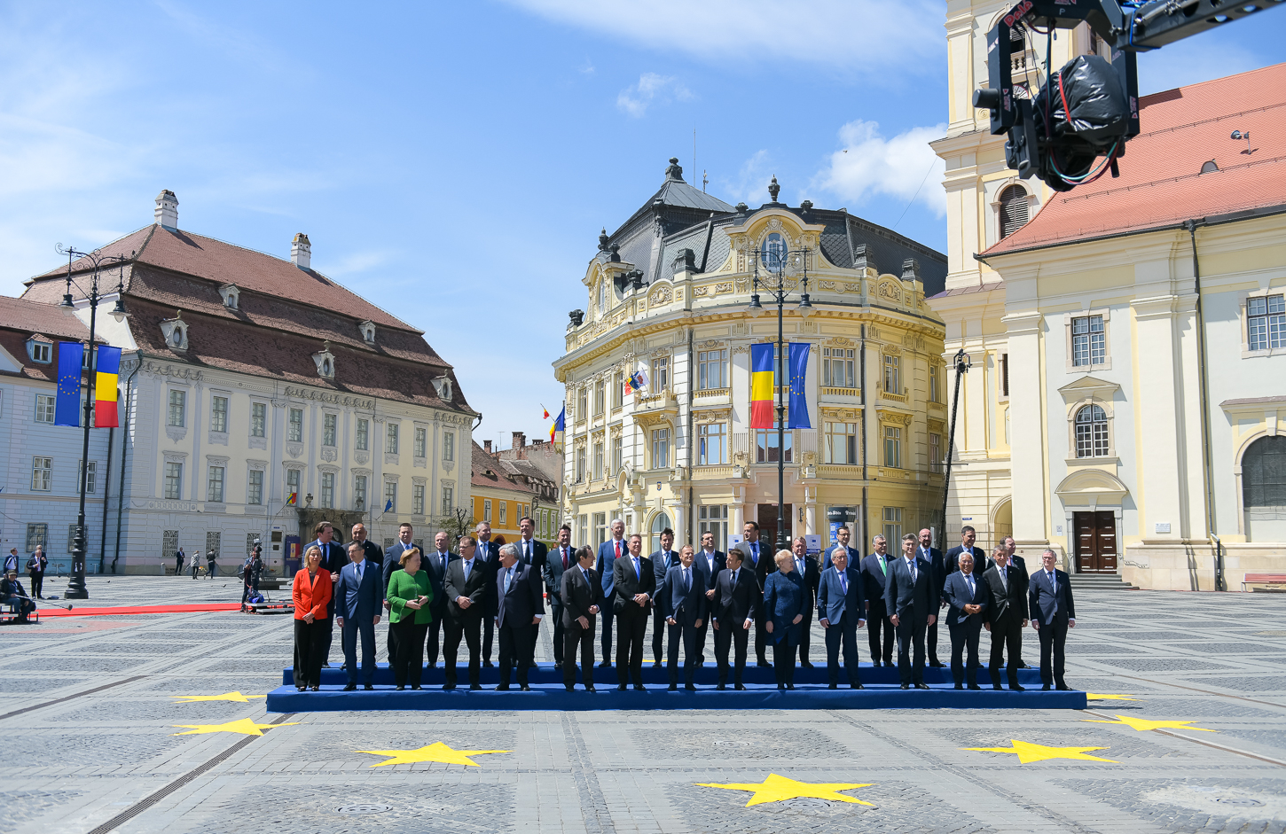 A fost adoptată Declaraţia de la Sibiu. Apărarea „unei singure Europe“, printre cele 10 angajamente