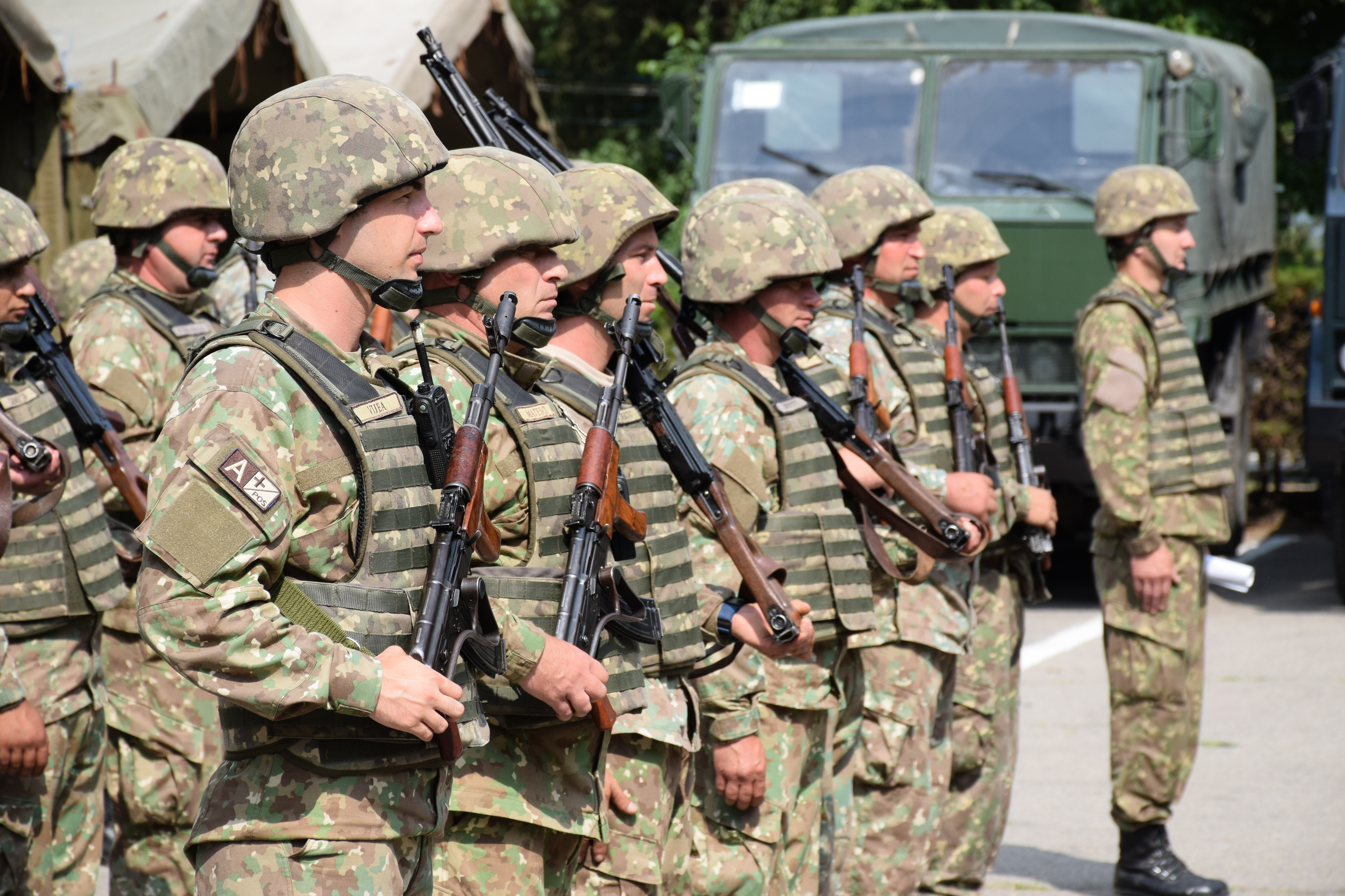 Infanteriștii marini români pleacă în nordul Europei – FOTO