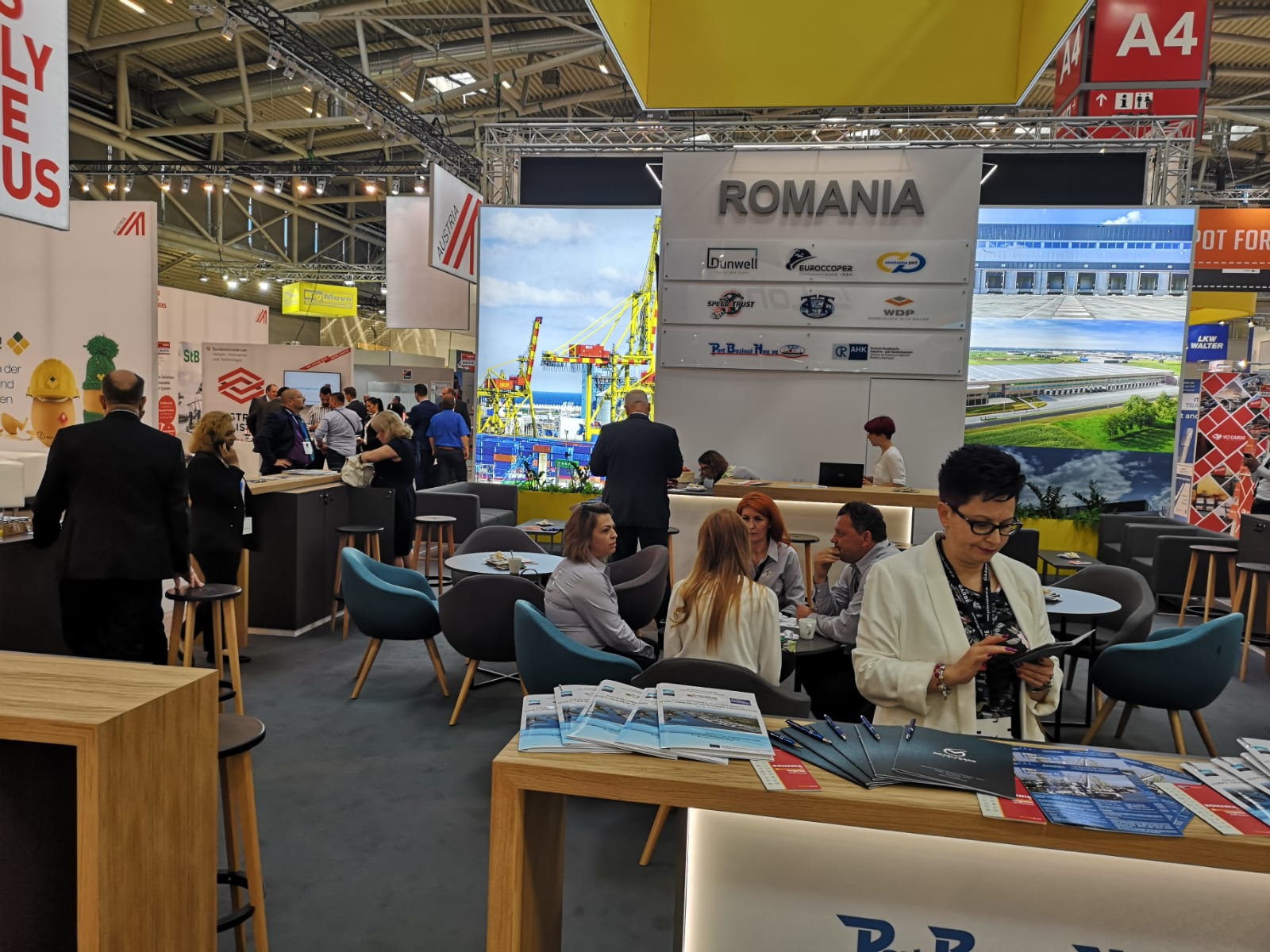 Portul Constanța alături de toți actorii importanți din transporturi, la evenimentul Transport Logistic – FOTO