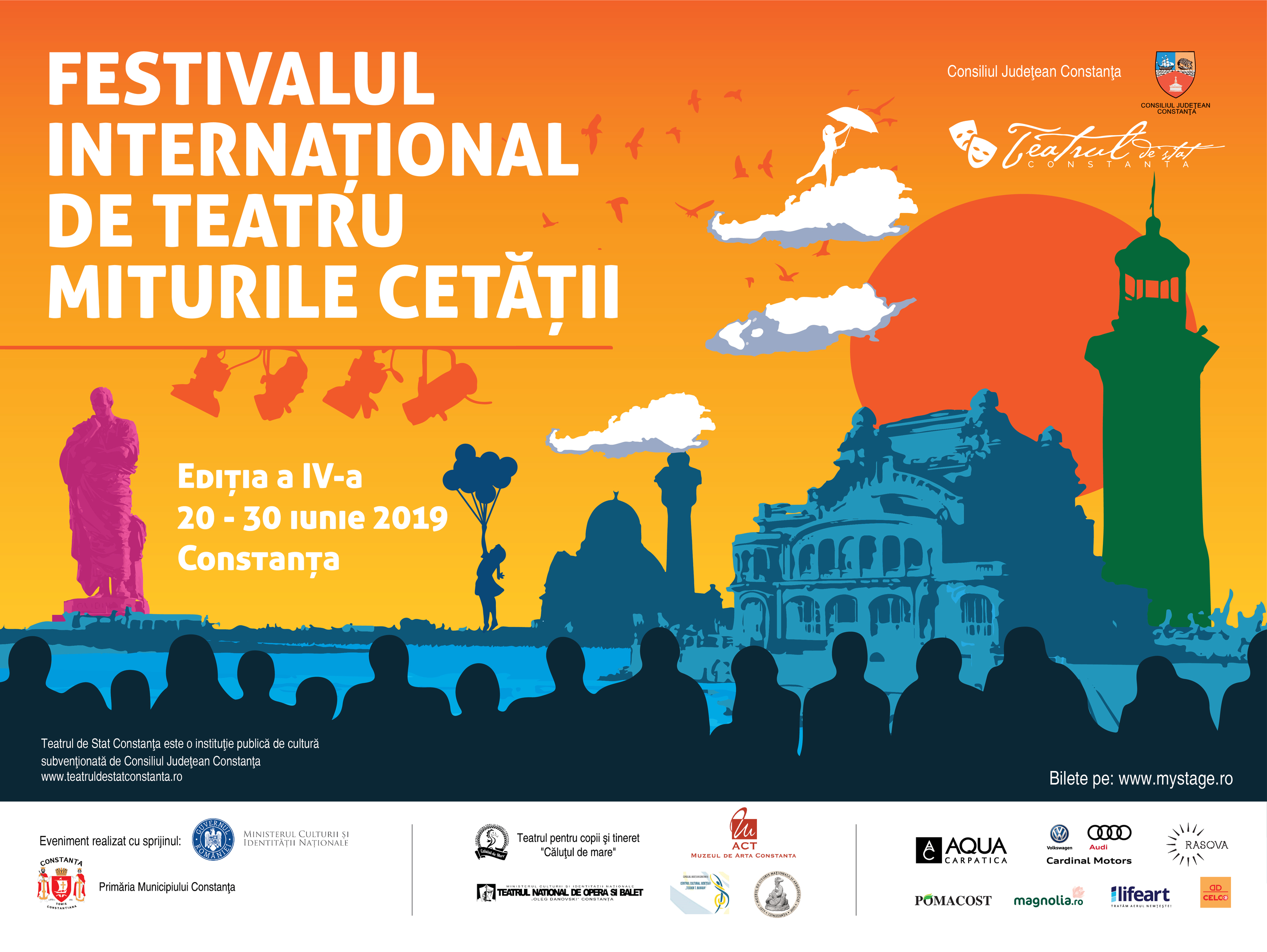 CONSTANȚA: Ce spectacol va marca deschiderea Festivalului Internațional de Teatru MITURILE CETĂȚII