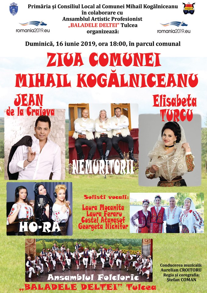 Spectacol de Ziua comunei Mihail Kogălniceanu, județul Tulcea